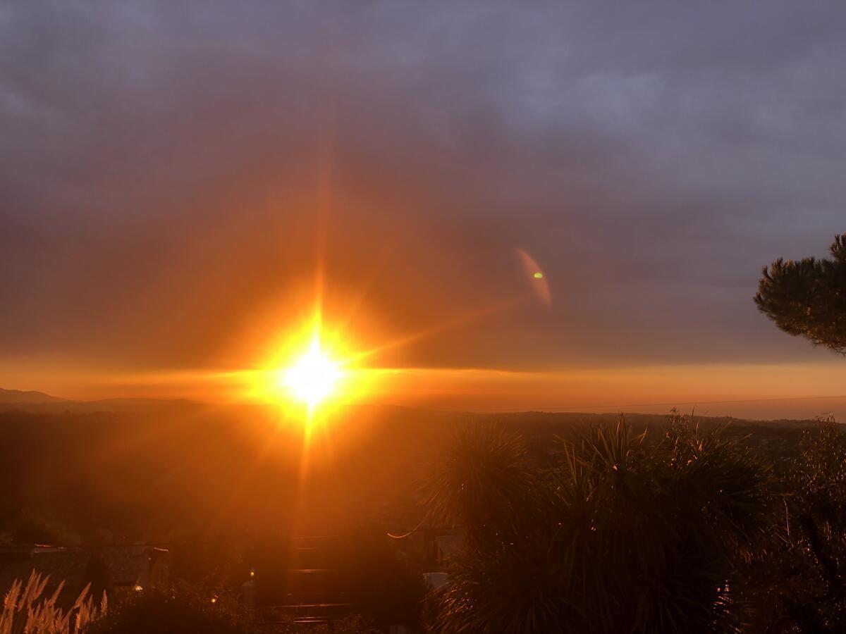 "Aux Balcons Du Riou" Avec Vue Mer 180 Degres Vence Bagian luar foto