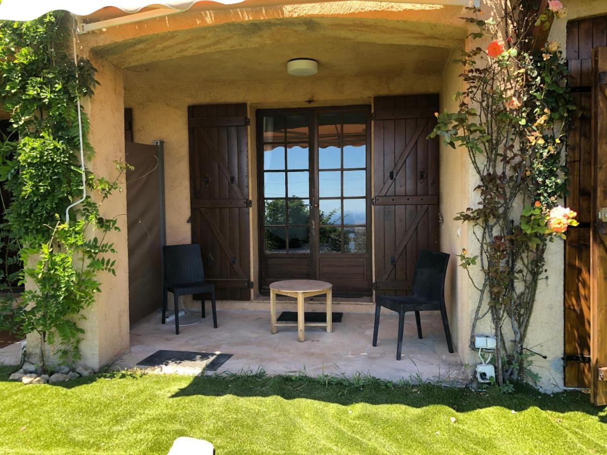 "Aux Balcons Du Riou" Avec Vue Mer 180 Degres Vence Bagian luar foto